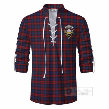 MacLachlan (McLachlan) Tartan Ghillie Kilt Shirt with Family Crest DNA In Me Style