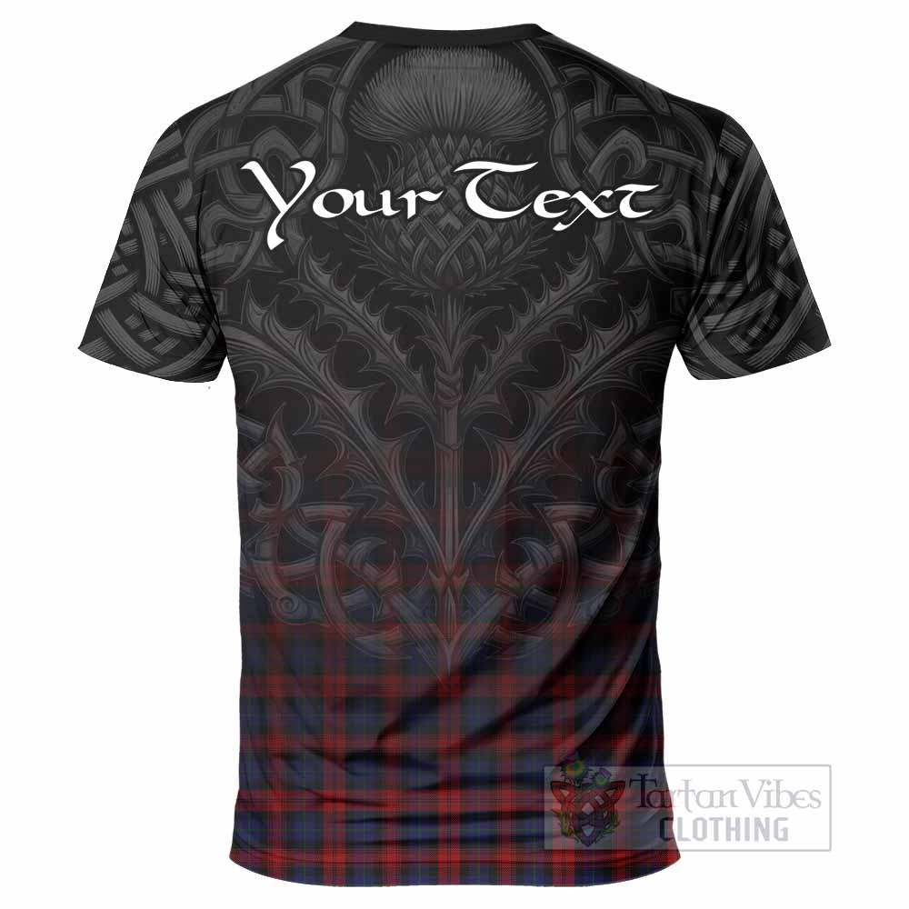 Tartan Vibes Clothing MacLachlan (McLachlan) Tartan T-Shirt with Family Crest Celtic Thistle Vibes