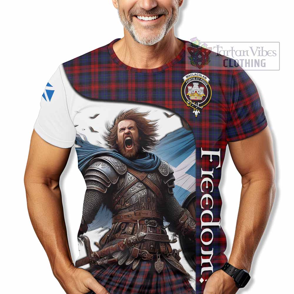 MacLachlan (McLachlan) Crest Tartan T-Shirt Inspired by the Freedom of Scottish Warrior