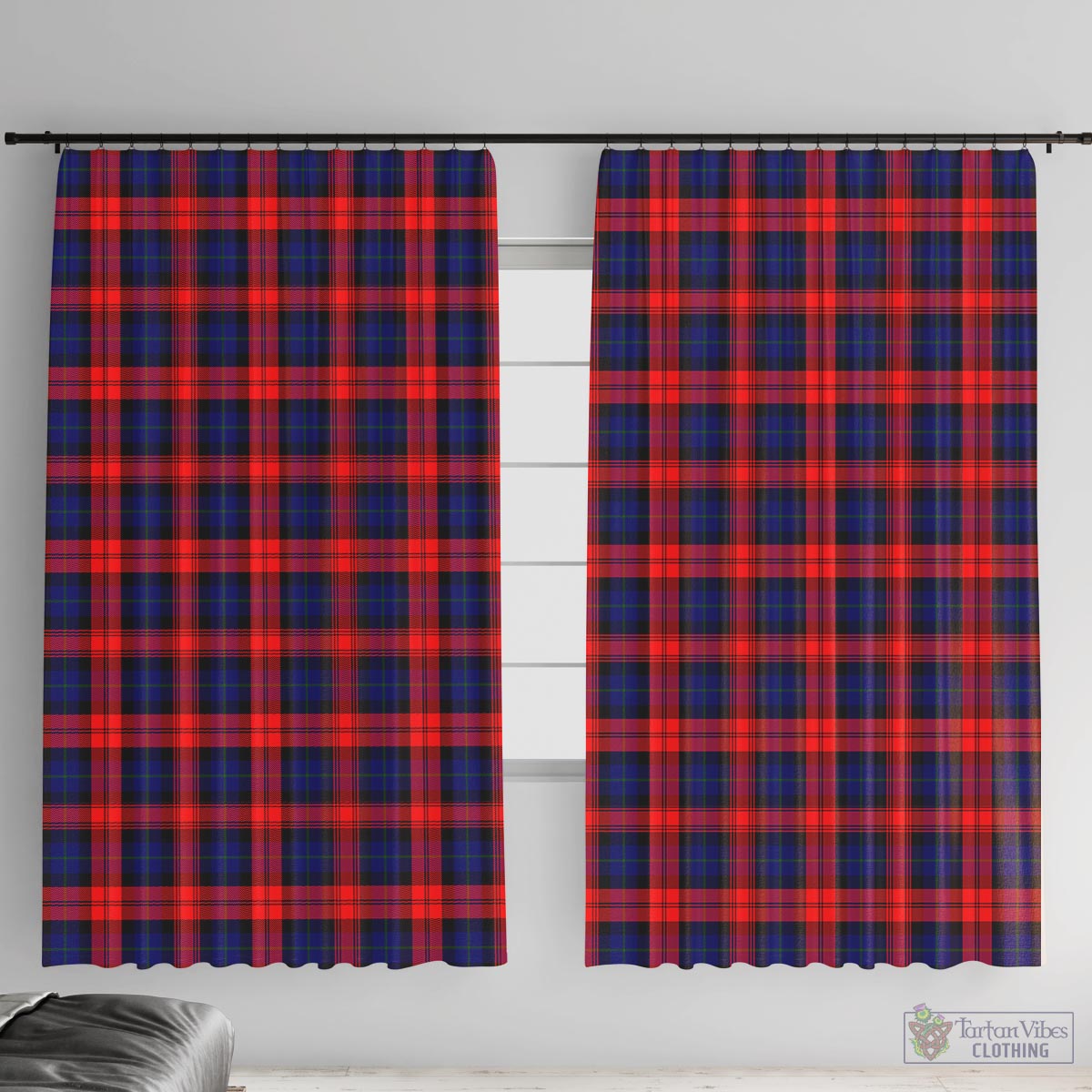 MacLachlan Modern Tartan Window Curtain