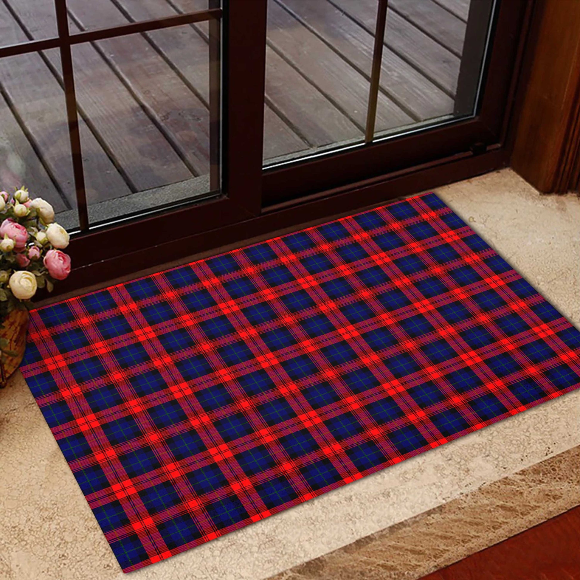 MacLachlan Modern Tartan Door Mat - Tartanvibesclothing