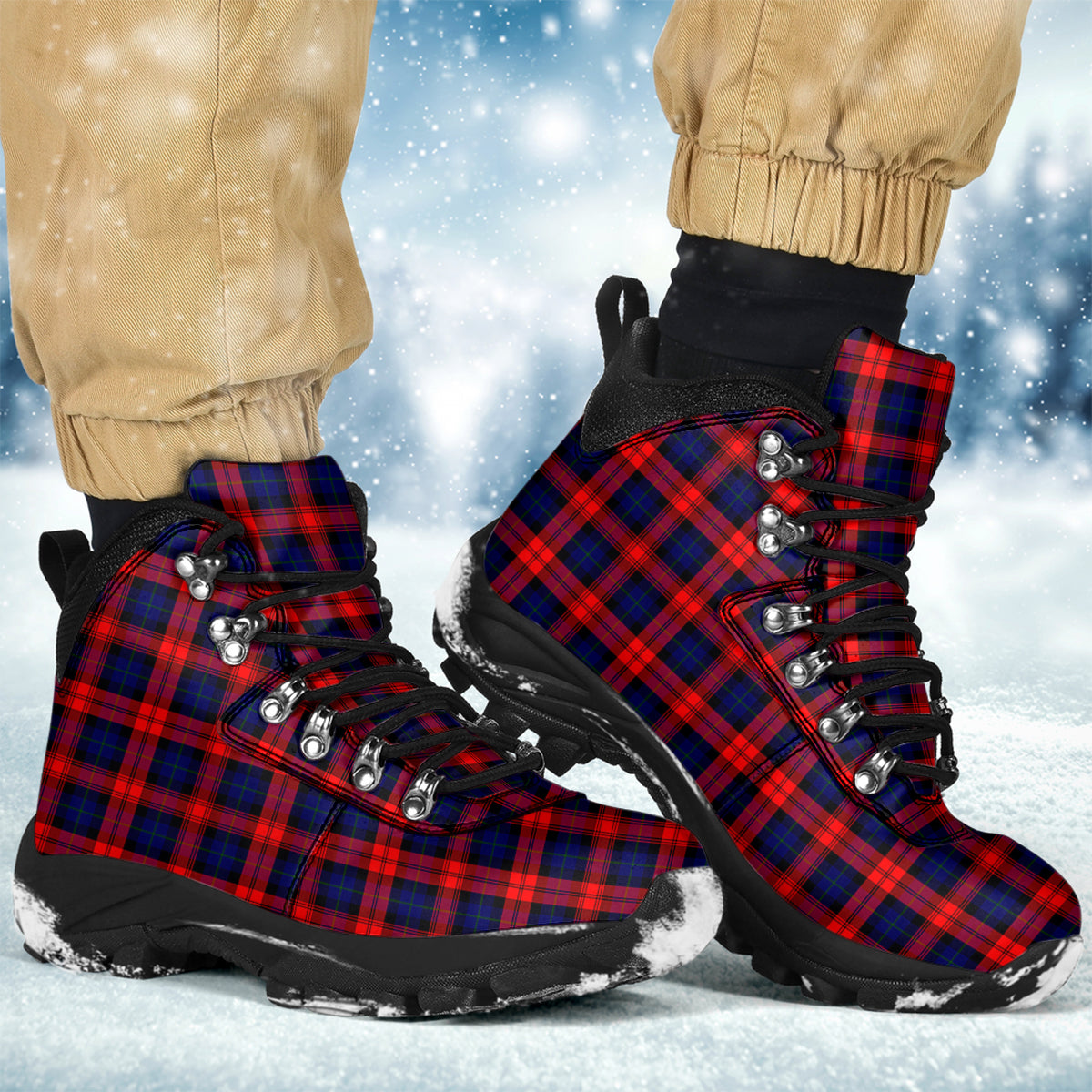 MacLachlan Modern Tartan Alpine Boots - Tartanvibesclothing