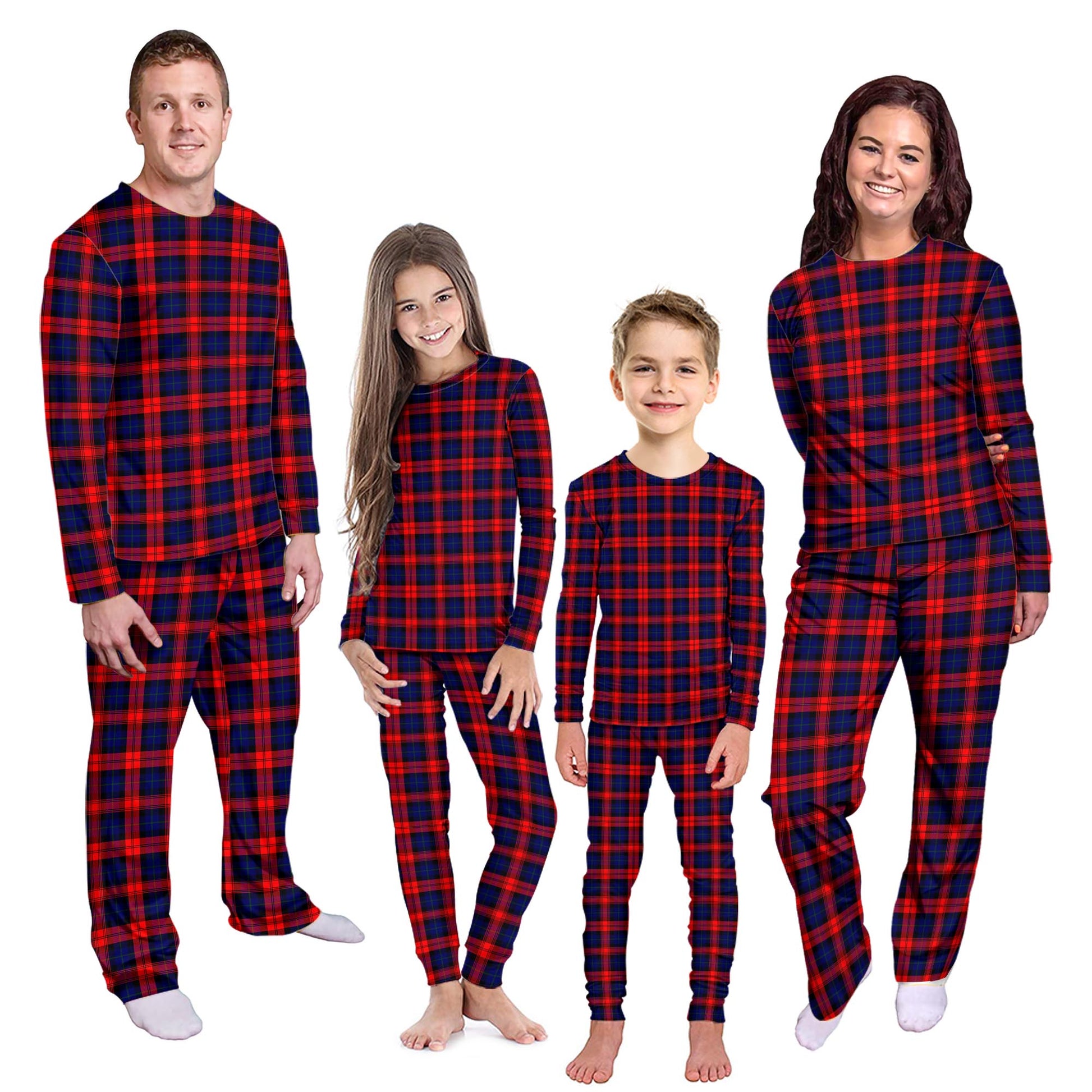 MacLachlan Modern Tartan Pajamas Family Set - Tartanvibesclothing