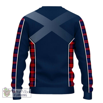 MacLachlan Modern Tartan Ugly Sweater with Family Crest and Lion Rampant Vibes Sport Style