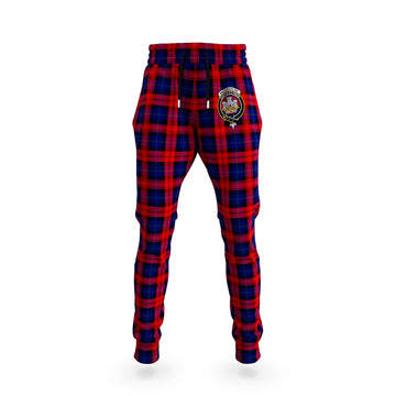 MacLachlan Modern Tartan Joggers Pants with Family Crest