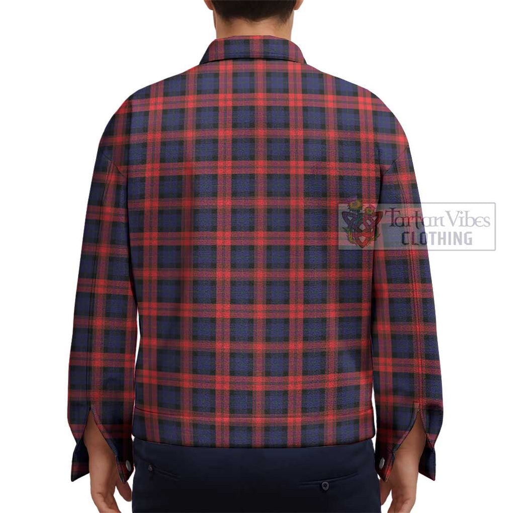 MacLachlan Modern Tartan Unisex Lapel Cotton Jacket - Tartan Vibes Clothing