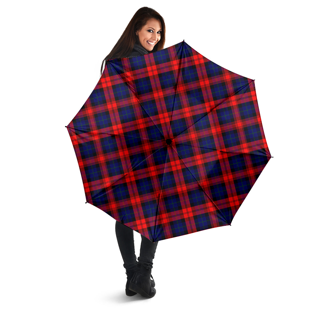 MacLachlan Modern Tartan Umbrella - Tartanvibesclothing