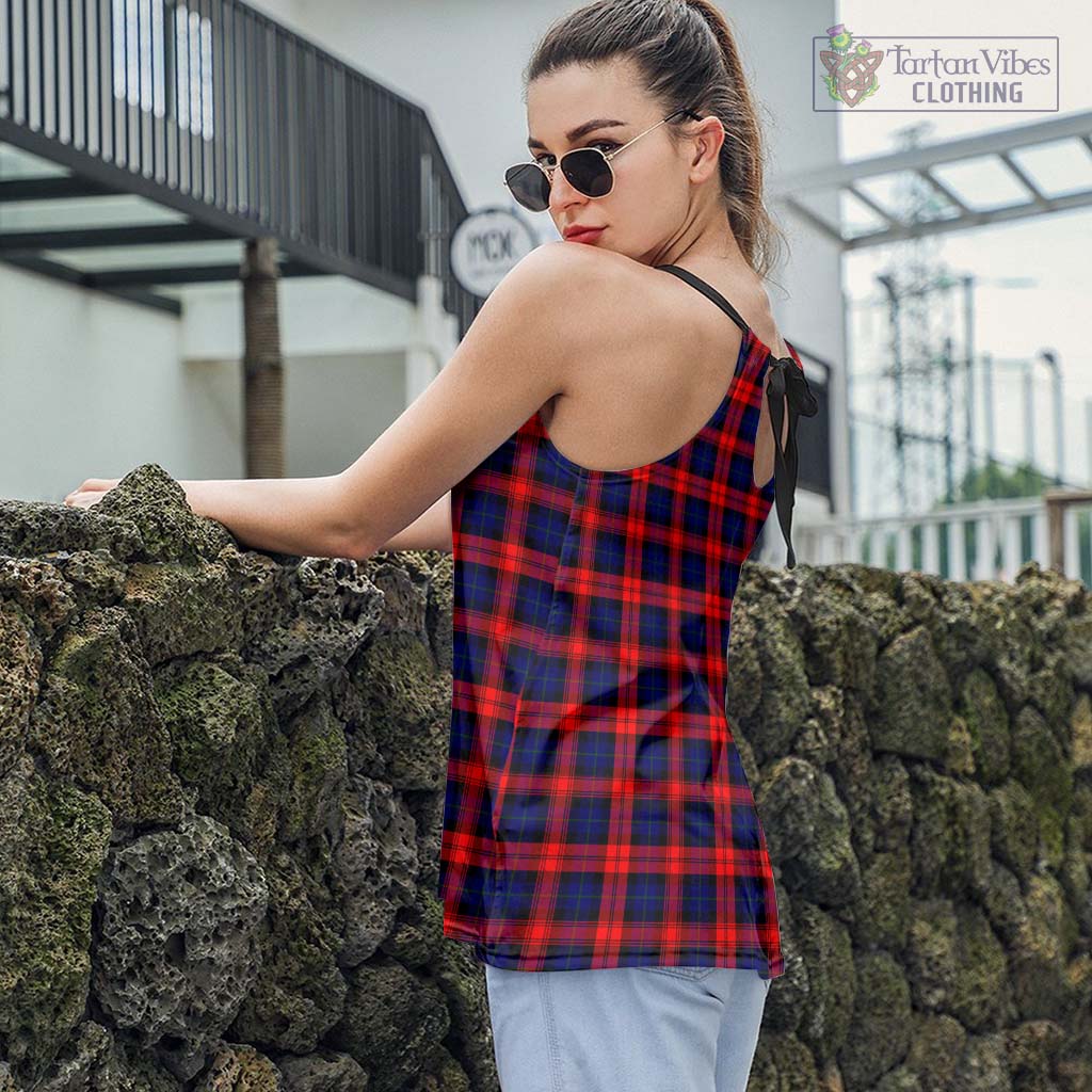 Tartan Vibes Clothing MacLachlan Modern Tartan Loose Halter Neck Camisole