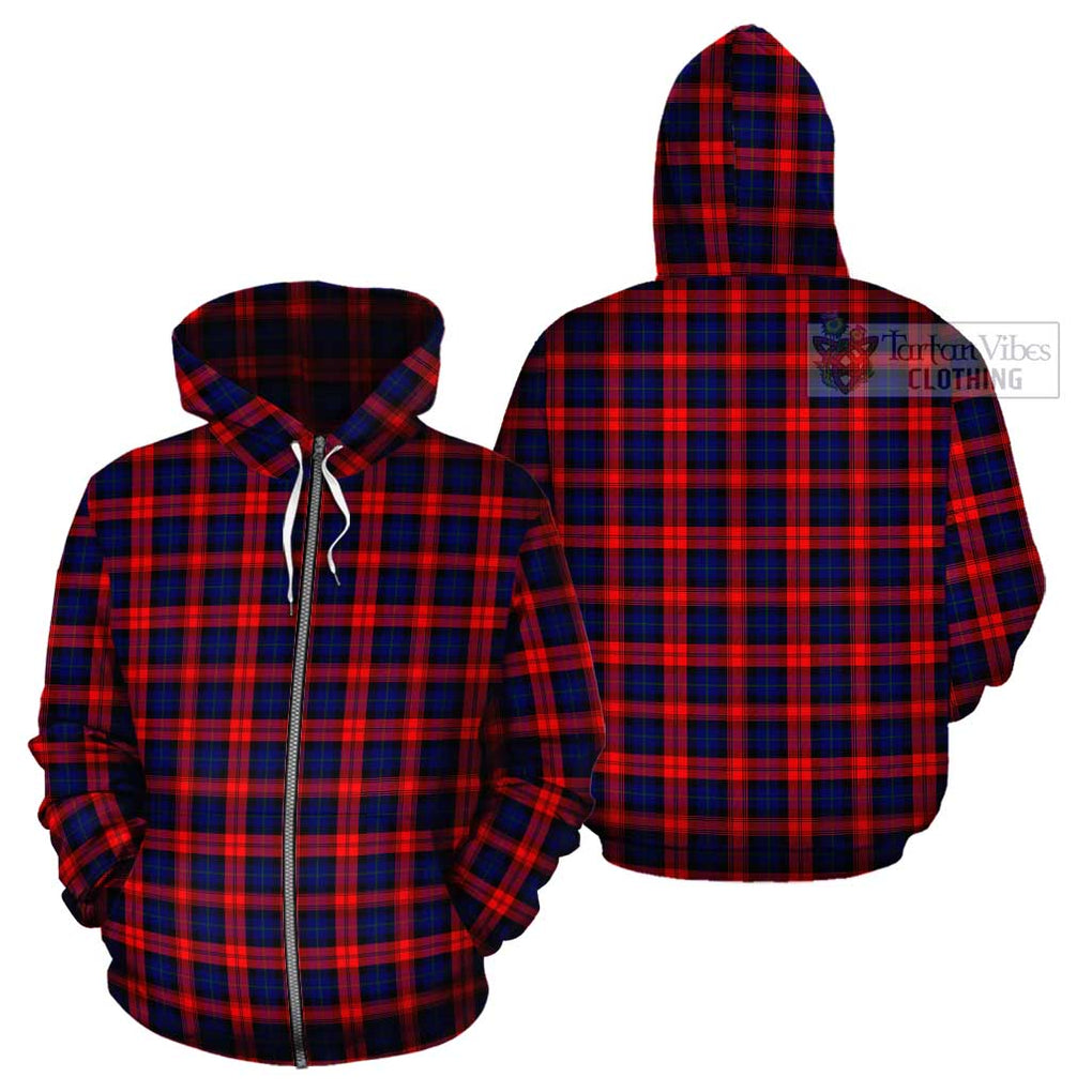 MacLachlan Modern Tartan Cotton Hoodie Zip Hoodie - Tartan Vibes Clothing