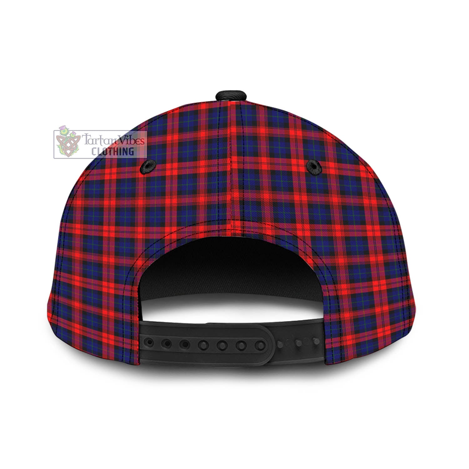 Tartan Vibes Clothing MacLachlan Modern Tartan Classic Cap with Family Crest In Me Style