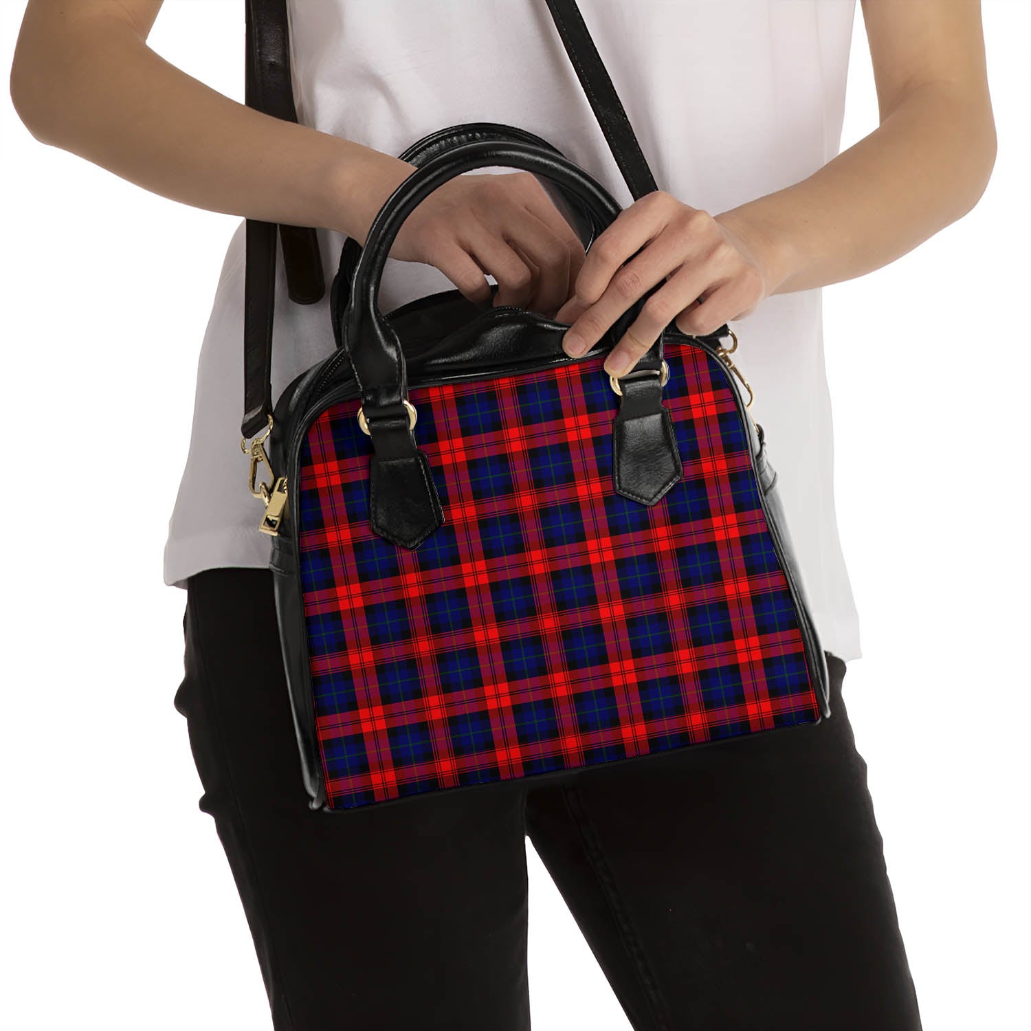 MacLachlan Modern Tartan Shoulder Handbags - Tartanvibesclothing