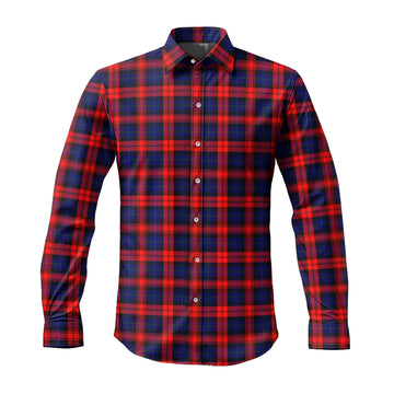 MacLachlan Modern Tartan Long Sleeve Button Up Shirt