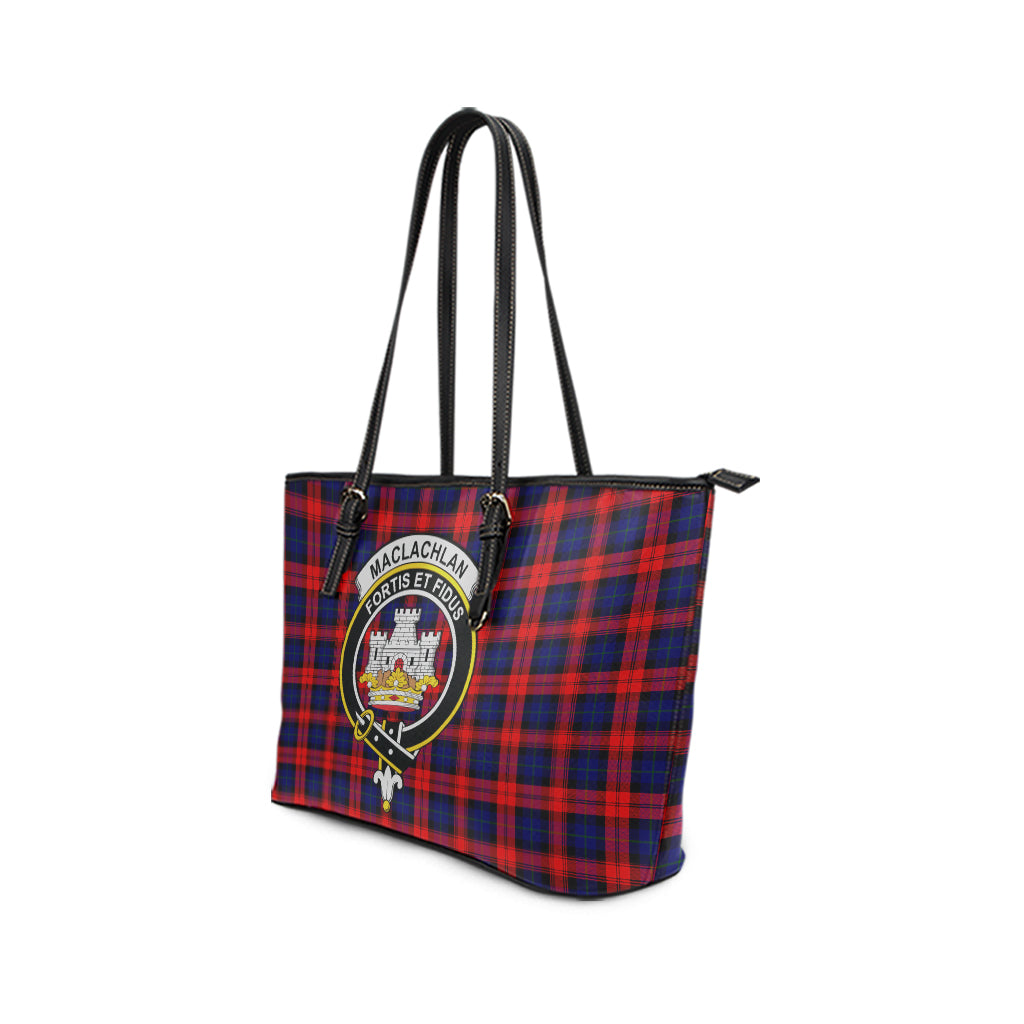 maclachlan-modern-tartan-leather-tote-bag-with-family-crest