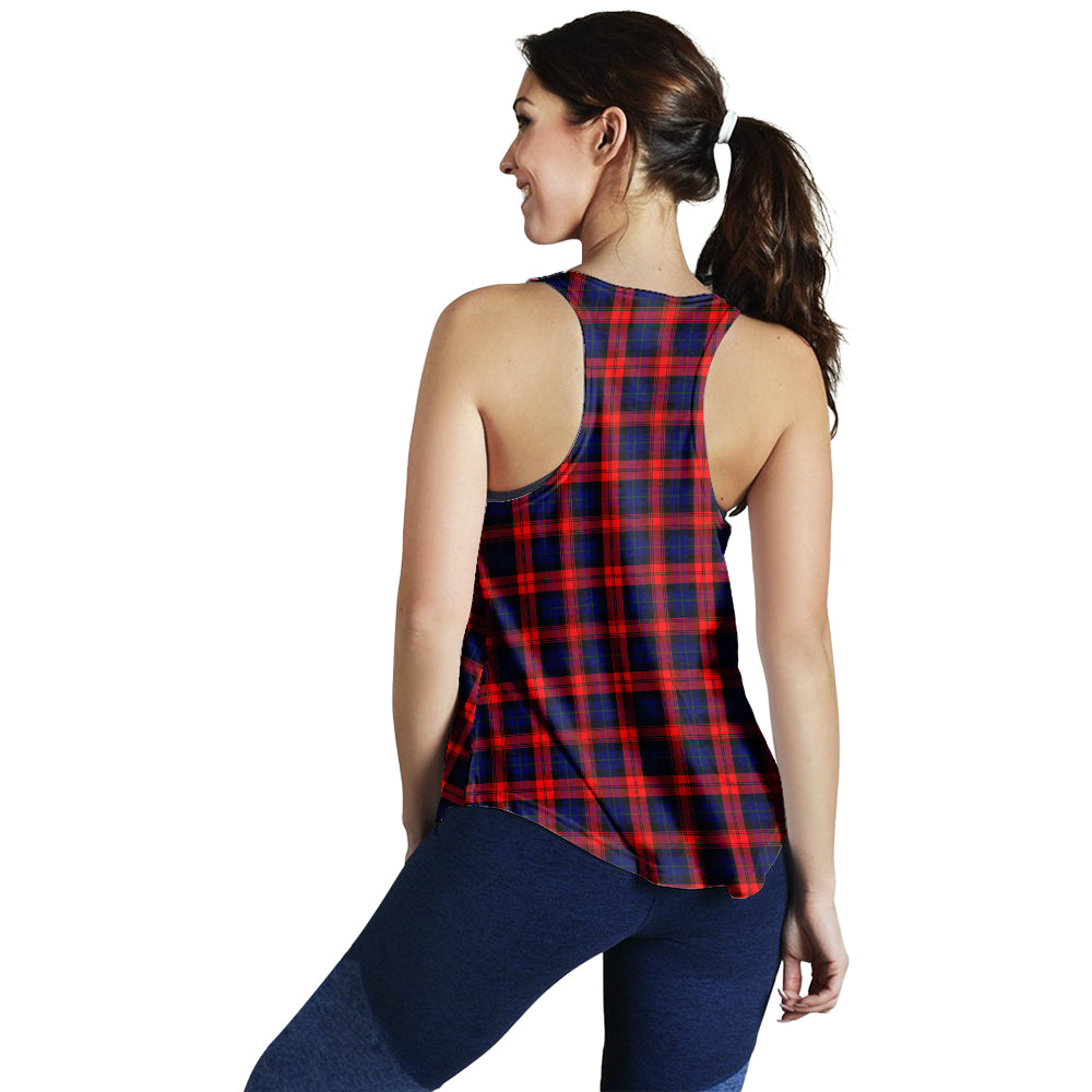 maclachlan-modern-tartan-women-racerback-tanks-with-family-crest