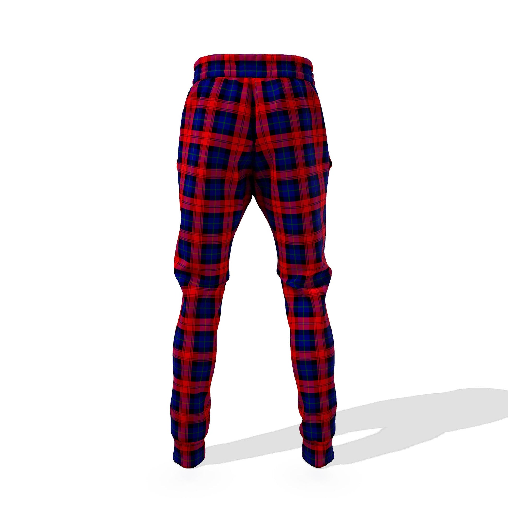 MacLachlan Modern Tartan Joggers Pants with Family Crest - Tartanvibesclothing