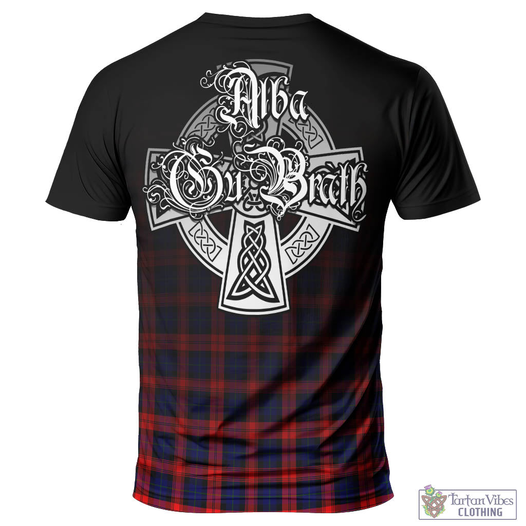 Tartan Vibes Clothing MacLachlan Modern Tartan T-Shirt Featuring Alba Gu Brath Family Crest Celtic Inspired