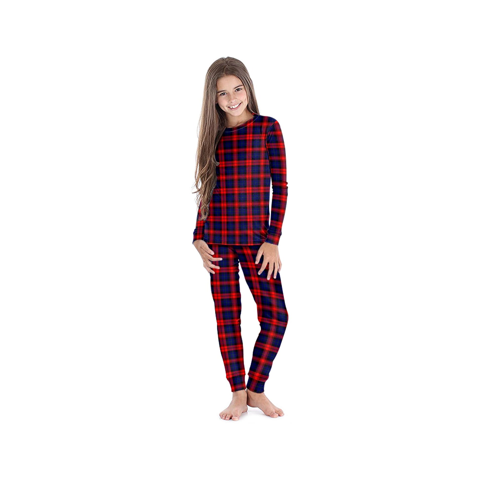 MacLachlan Modern Tartan Pajamas Family Set - Tartanvibesclothing