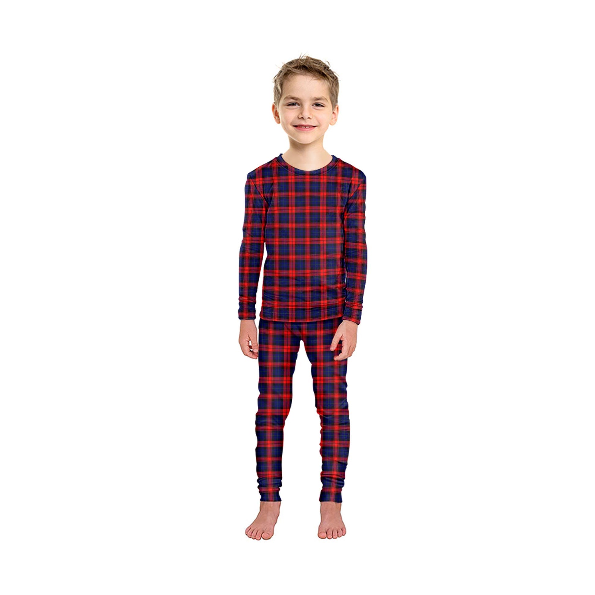 MacLachlan Modern Tartan Pajamas Family Set - Tartanvibesclothing