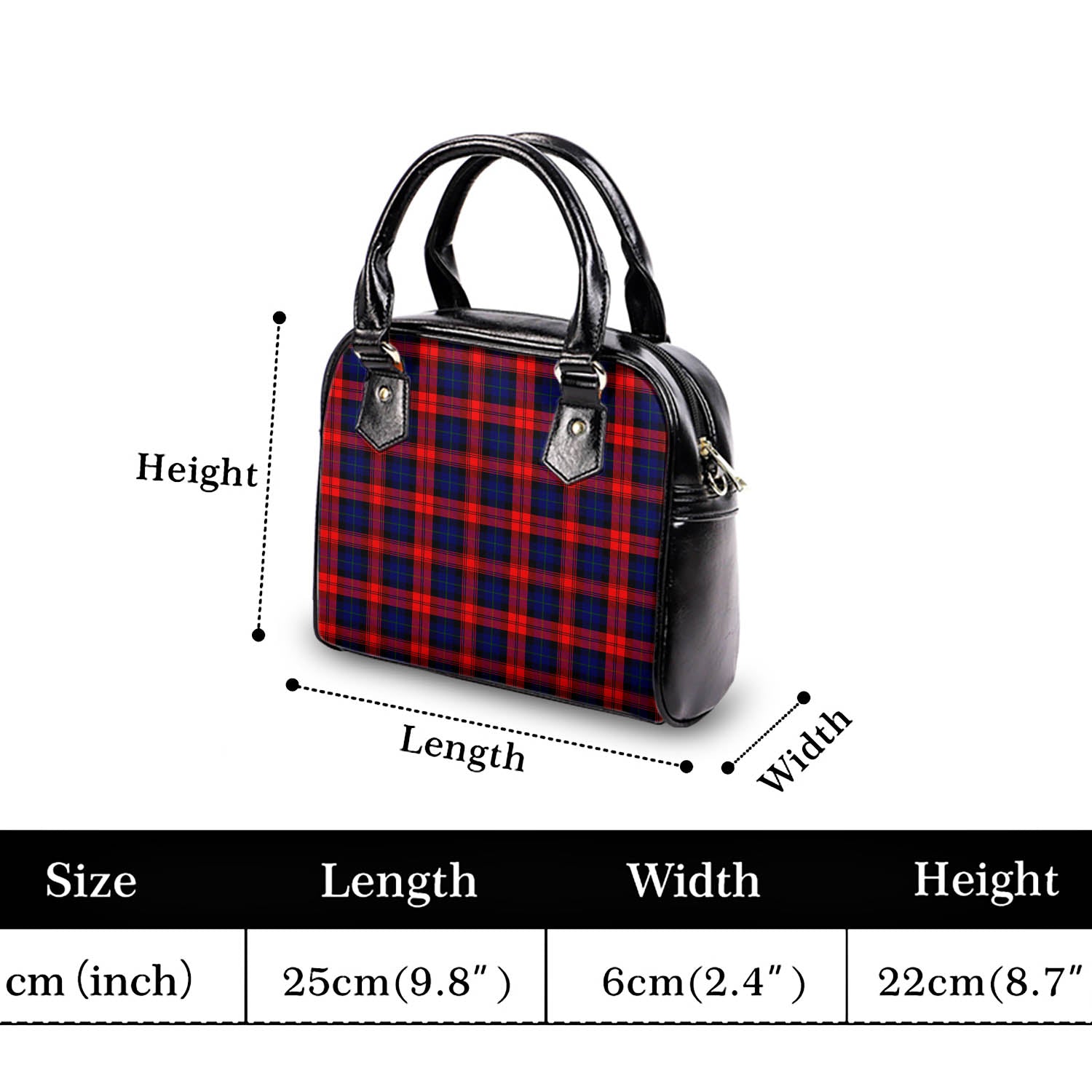 MacLachlan Modern Tartan Shoulder Handbags - Tartanvibesclothing