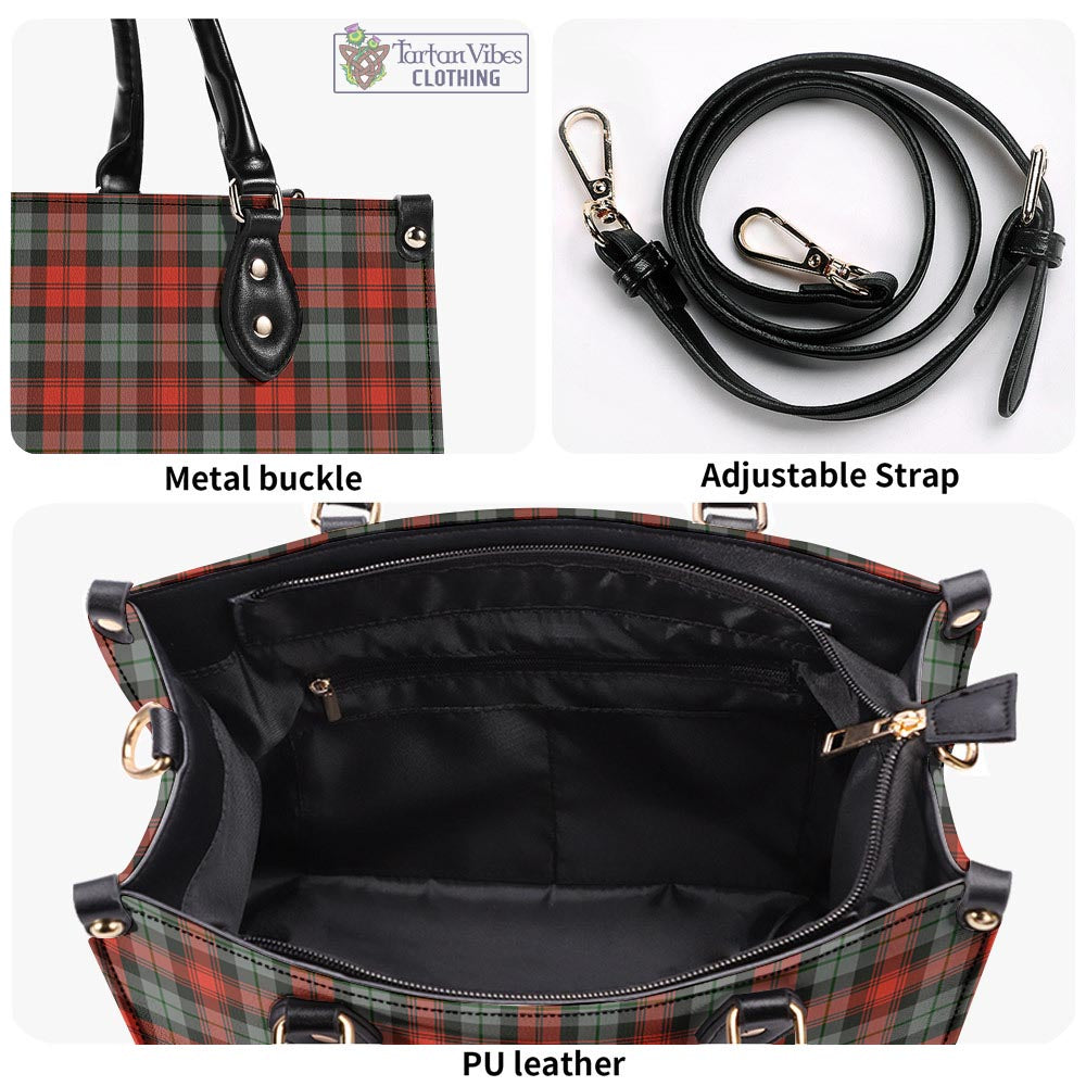 Tartan Vibes Clothing MacLachlan Weathered Tartan Luxury Leather Handbags