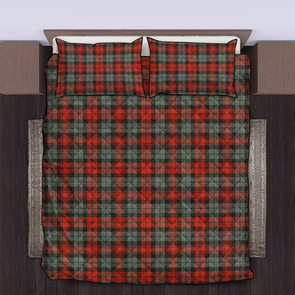 MacLachlan Weathered Tartan Quilt Bed Set King - Tartan Vibes Clothing