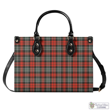 MacLachlan Weathered Tartan Luxury Leather Handbags