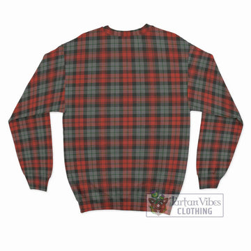 MacLachlan Weathered Tartan Sweatshirt with Family Crest DNA In Me Style