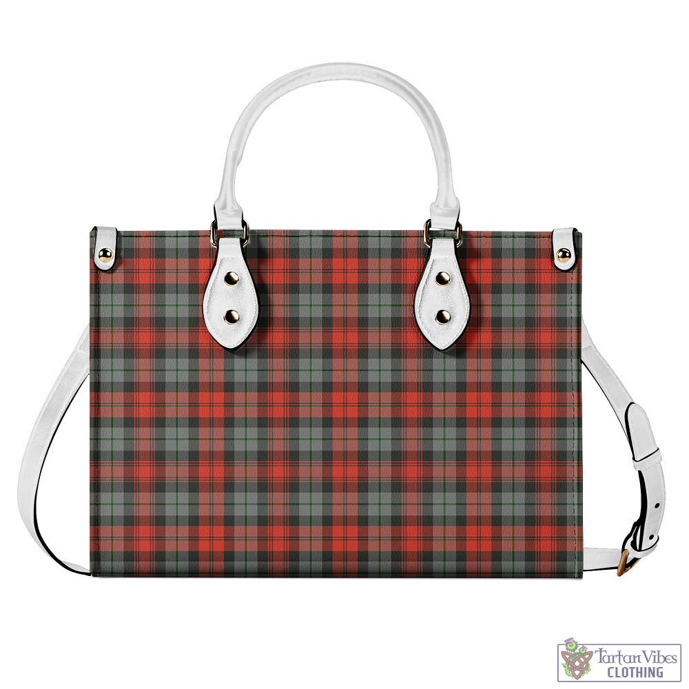 Tartan Vibes Clothing MacLachlan Weathered Tartan Luxury Leather Handbags