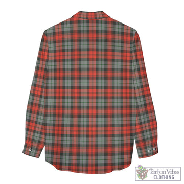 MacLachlan Weathered Tartan Women's Casual Shirt with Family Crest