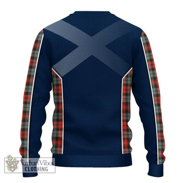 MacLachlan Weathered Tartan Ugly Sweater with Family Crest and Lion Rampant Vibes Sport Style