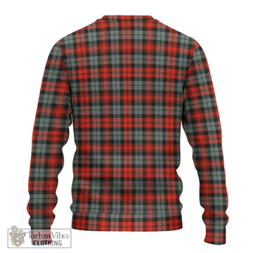 MacLachlan Weathered Tartan Ugly Sweater with Family Crest DNA In Me Style