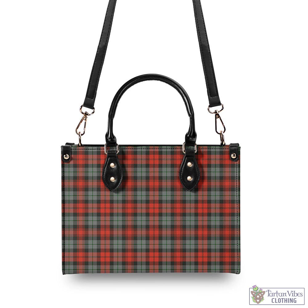 Tartan Vibes Clothing MacLachlan Weathered Tartan Luxury Leather Handbags