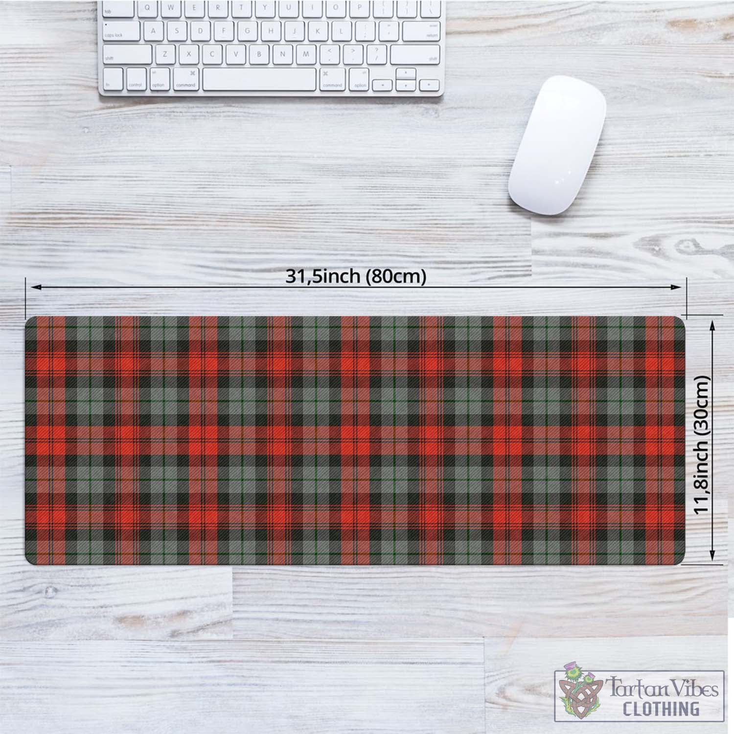 Tartan Vibes Clothing MacLachlan Weathered Tartan Mouse Pad