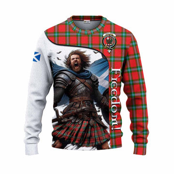 MacLaine (McLaine) Crest Tartan Knitted Sweater Inspired by the Freedom of Scottish Warrior