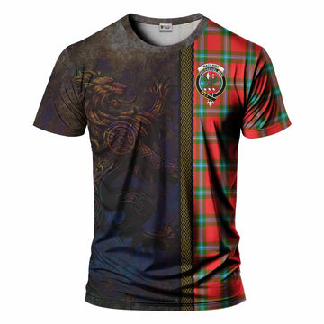 MacLaine (McLaine) Tartan Family Crest T-Shirt Alba Gu Brath Be Brave Lion Ancient Style Kid's Shirt - Tartan Vibes Clothing