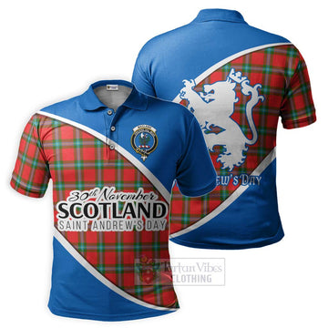 MacLaine (McLaine) Family Crest Tartan Polo Shirt Celebrate Saint Andrew's Day in Style