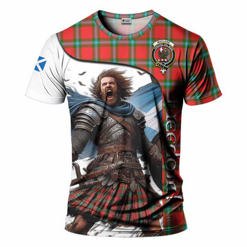 MacLaine (McLaine) Crest Tartan T-Shirt Inspired by the Freedom of Scottish Warrior