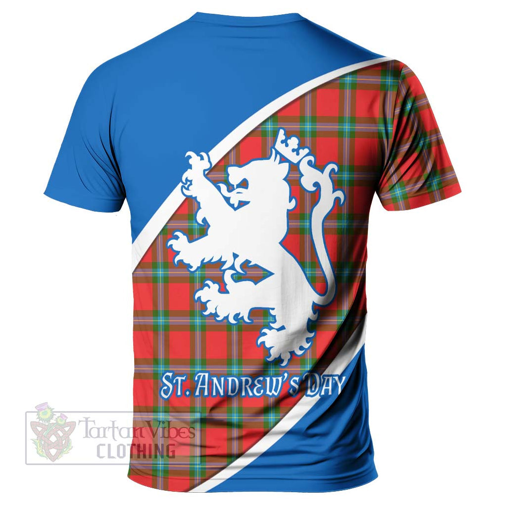 Tartan Vibes Clothing MacLaine (McLaine) Family Crest Tartan T-Shirt Celebrate Saint Andrew's Day in Style