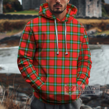 MacLaine (McLaine) Tartan Cotton Hoodie