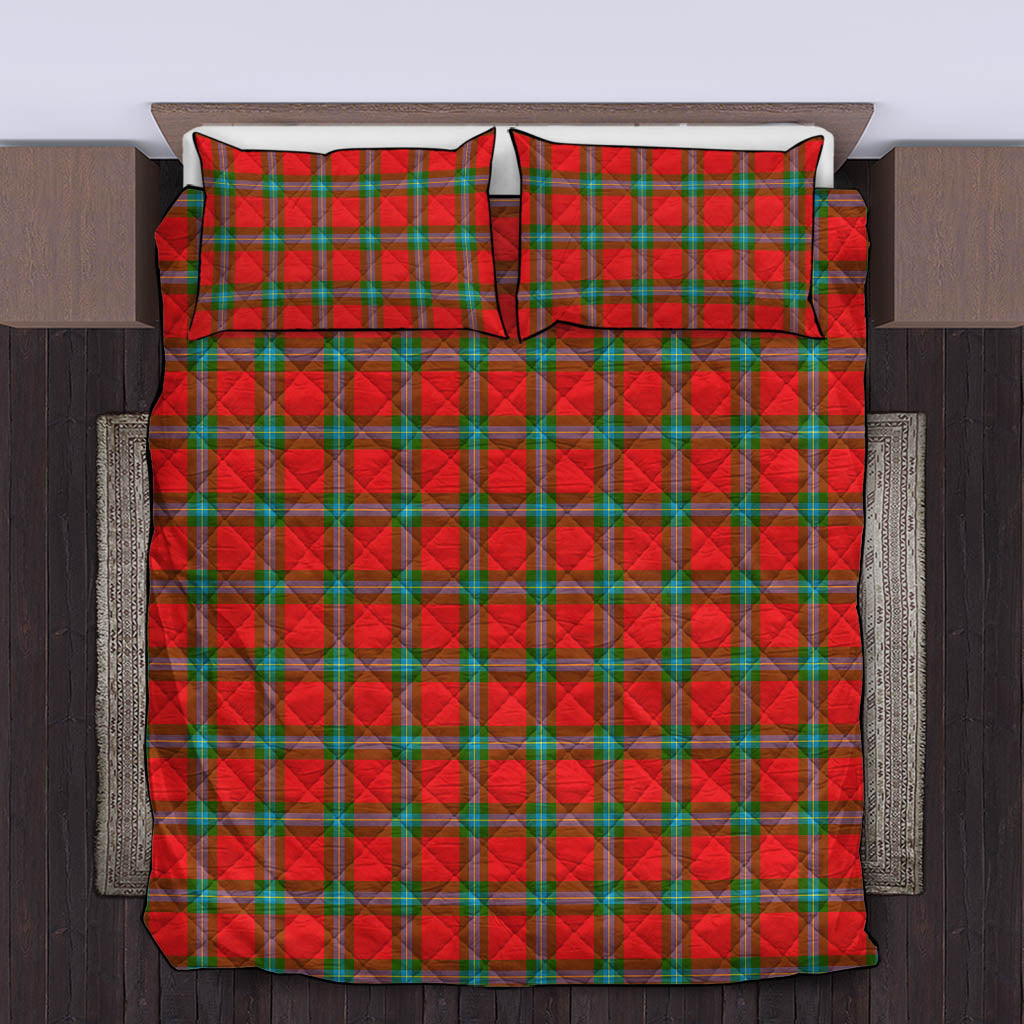 MacLaine (McLaine) Tartan Quilt Bed Set King - Tartan Vibes Clothing