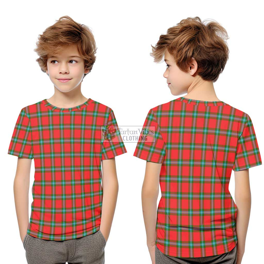 MacLaine (McLaine) Tartan Kid T-Shirt Youth XL Size14 - Tartanvibesclothing Shop