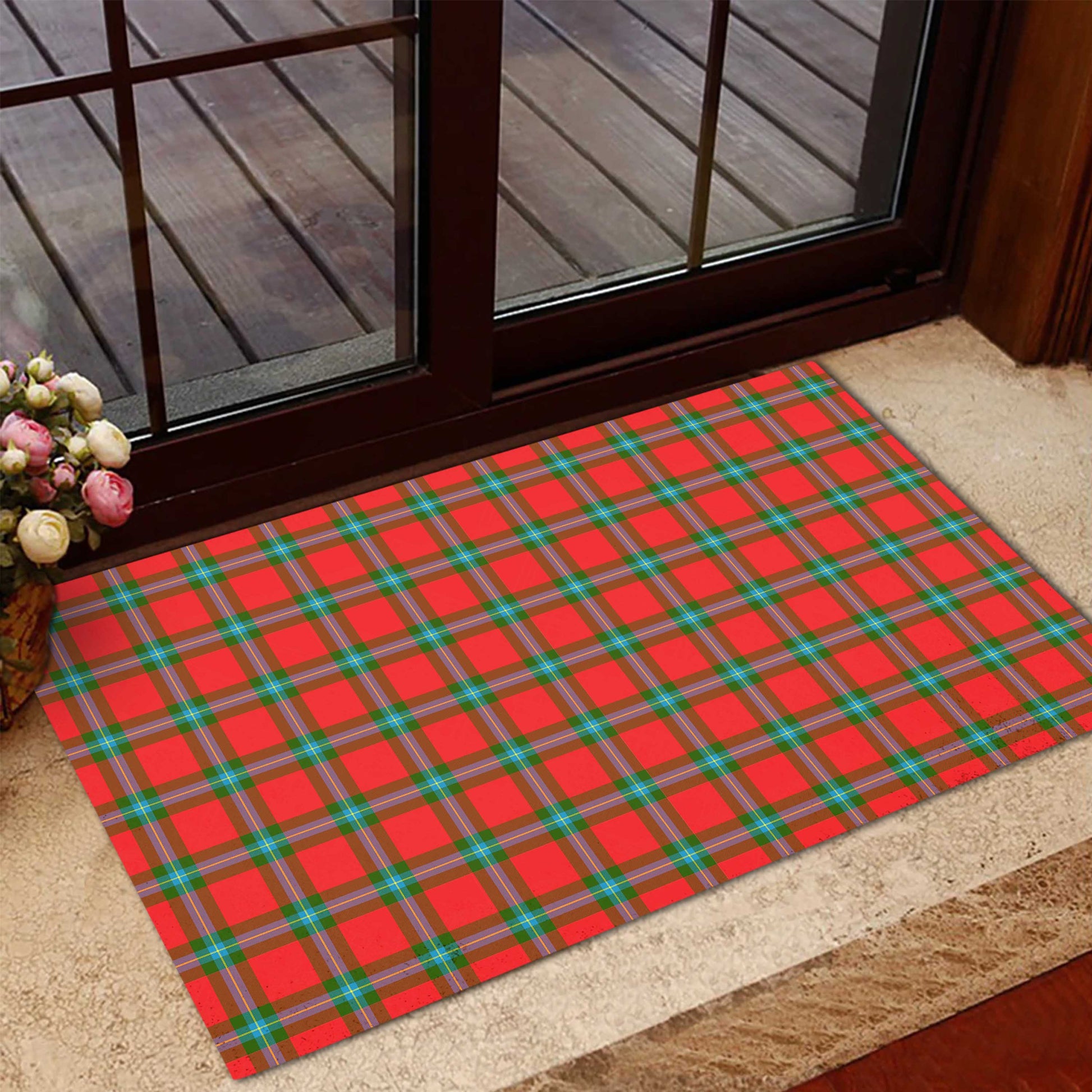 MacLaine of Loch Buie Tartan Door Mat - Tartanvibesclothing