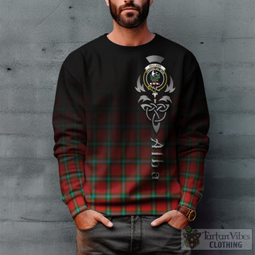 MacLaine (McLaine) Tartan Sweatshirt Featuring Alba Gu Brath Family Crest Celtic Inspired