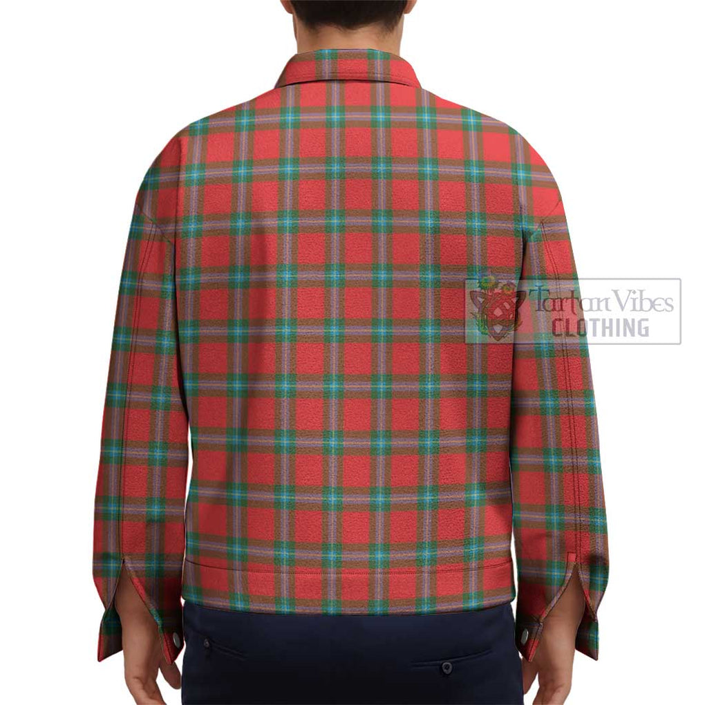 MacLaine (McLaine) Tartan Unisex Lapel Cotton Jacket - Tartan Vibes Clothing