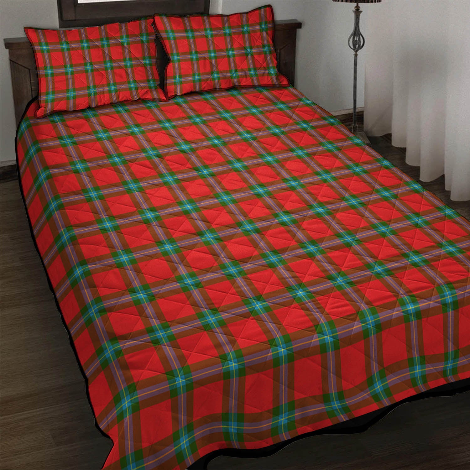 MacLaine (McLaine) Tartan Quilt Bed Set - Tartan Vibes Clothing