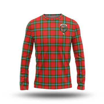 MacLaine (McLaine) Tartan Long Sleeve T-Shirt with Family Crest