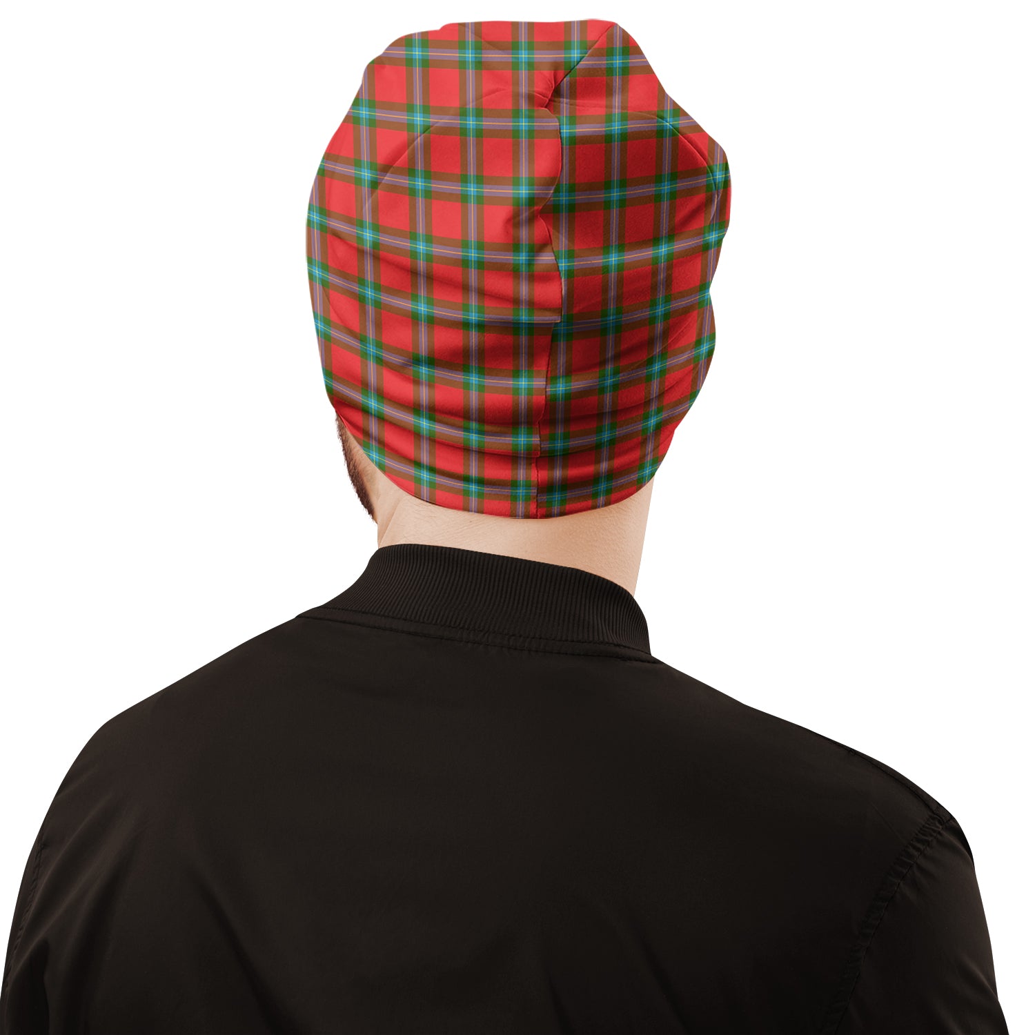 MacLaine (McLaine) Tartan Beanies Hat with Family Crest - Tartan Vibes Clothing