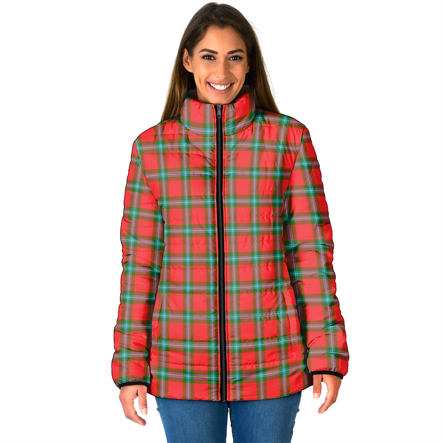 MacLaine (McLaine) Tartan Padded Jacket - Tartan Vibes Clothing