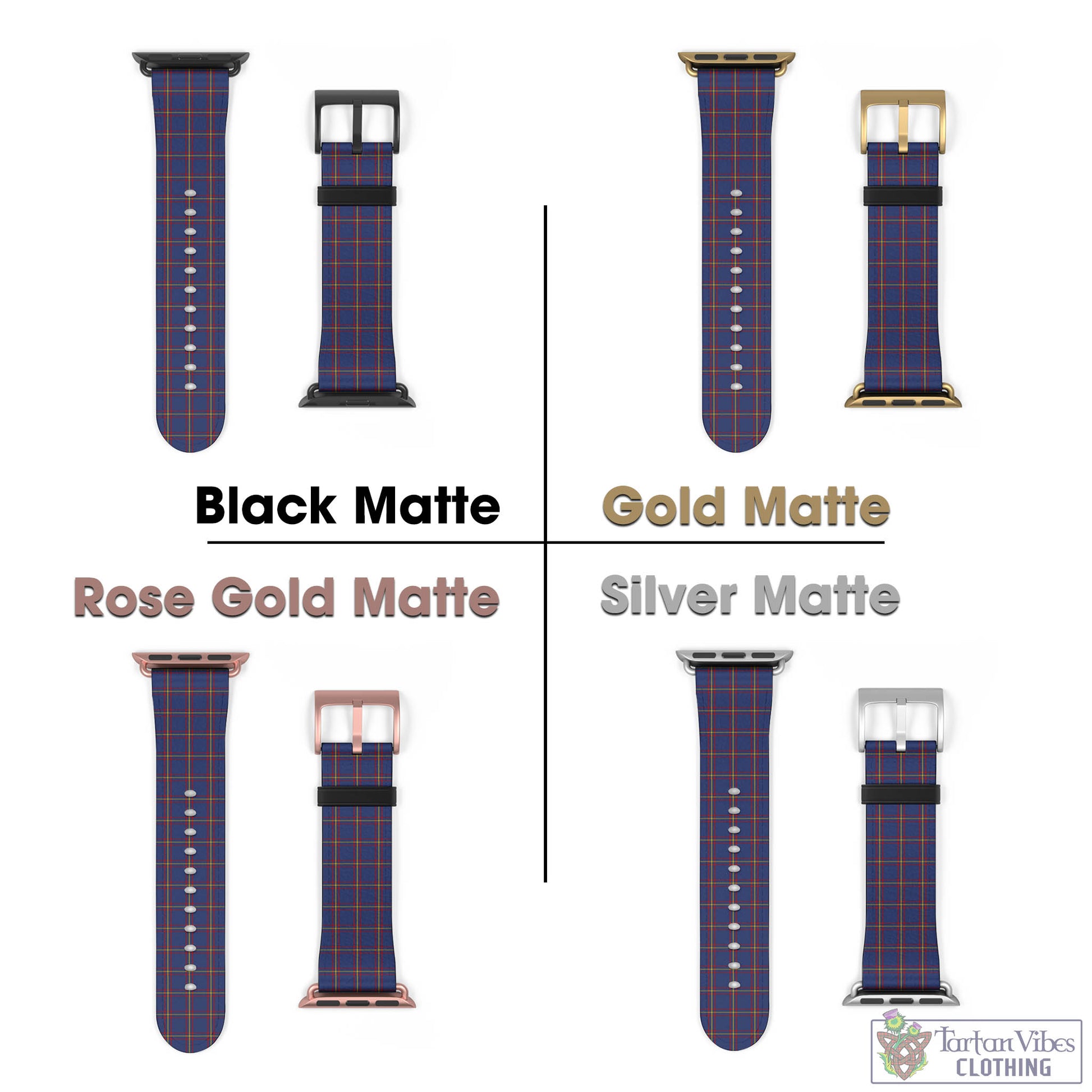 Tartan Vibes Clothing MacLaine of Lochbuie Tartan Watch Band