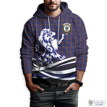 MacLaine of Lochbuie Tartan Hoodie with Alba Gu Brath Regal Lion Emblem